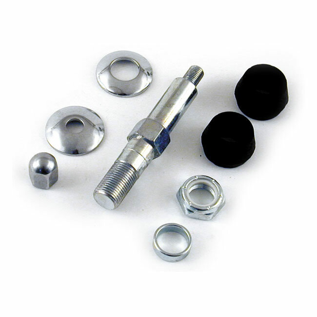 MCS エムシーエス アッパーショックスタッドキット亜鉛【UPPER SHOCK STUD KIT ZINC】 56-74 XLNU HARLEY-DAVIDSON ハーレーダビッドソン その他リアサスペンションオプション・補修部品 サスペンション 足回り