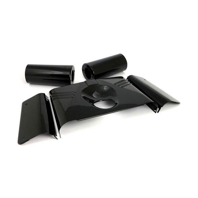 MCS エムシーエス フォークパネルキット【FORK PANEL KIT】 86-17 FLST／C FLSTF／B／BS FLS／S； 93-96NUFLSTN HARLEY-DAVIDSON ハーレーダビッドソン フォークブーツ・フォークカバー サスペンション 足回り