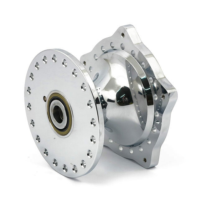 MCS エムシーエス アルミ ハブアッシー クローム メッキ 【CHROME PLATED ALU HUB ASSY】 74-77 XL NU HARLEY-DAVIDSON ハーレーダビッドソン ハブ ホイール関連 足回り