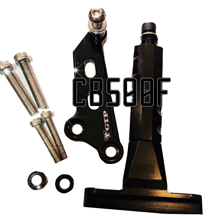 GT Project ジーティープロジェクト Steering Damper Mount CB500F CB400F HONDA ホンダ ステアリングダンパーブラケット ハンドル周辺パーツ ハンドル