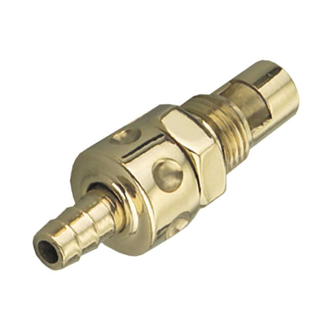 KUSTOM TECH カスタムテック インラインフューエルバルブ【IN-LINE FUEL VALVE】 その他燃料コックオプション・補修部品 燃料関連 エンジン｜ウェビック　店