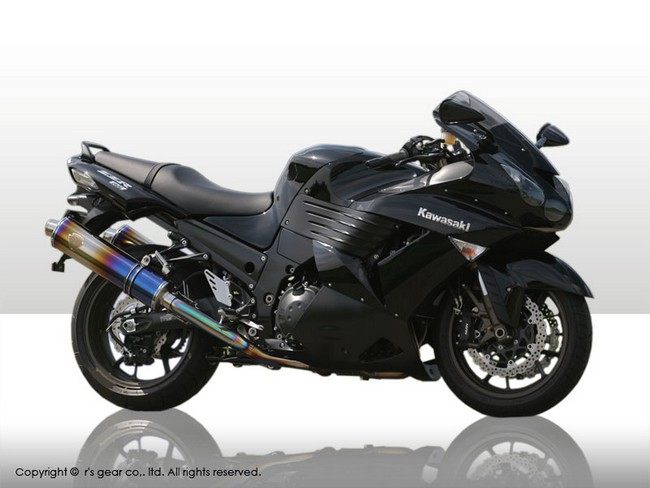 r’s gear アールズギア ワイバン ツインタイプマフラー ZZR1400 KAWASAKI カワサキ フルエキゾーストマフラー マフラー