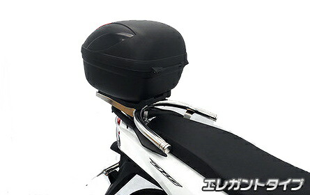 Wiruswin ウイルズウィン Coocase製リアボックス付きタンデムバー バーエンド形状 エレガントタイプ ディオ110 Honda ホンダ Tajikhome Com