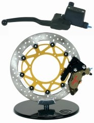 QTM キューティーエム ラグマウント320mm モタードブレーキ強化キット CRF450R HONDA ホンダ キャリパーキット ブレーキ