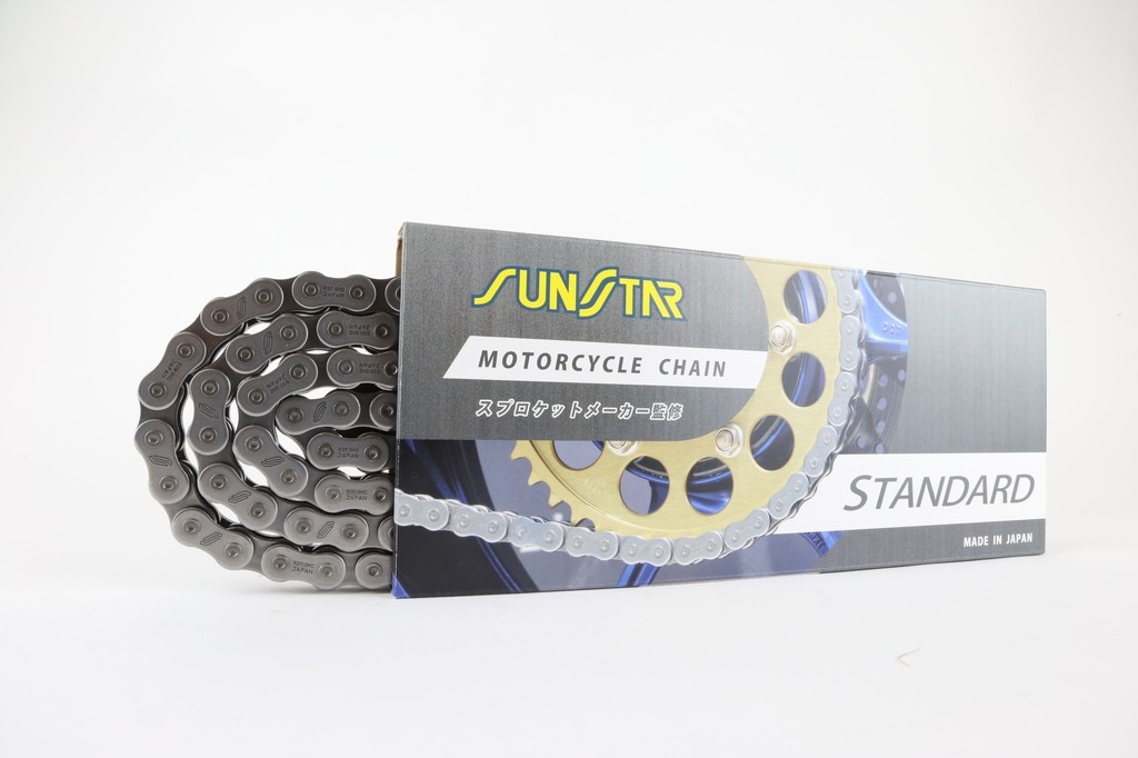 SUNSTAR サンスター モーターサイクルチェーン 530サイズ スタンダード リンク数