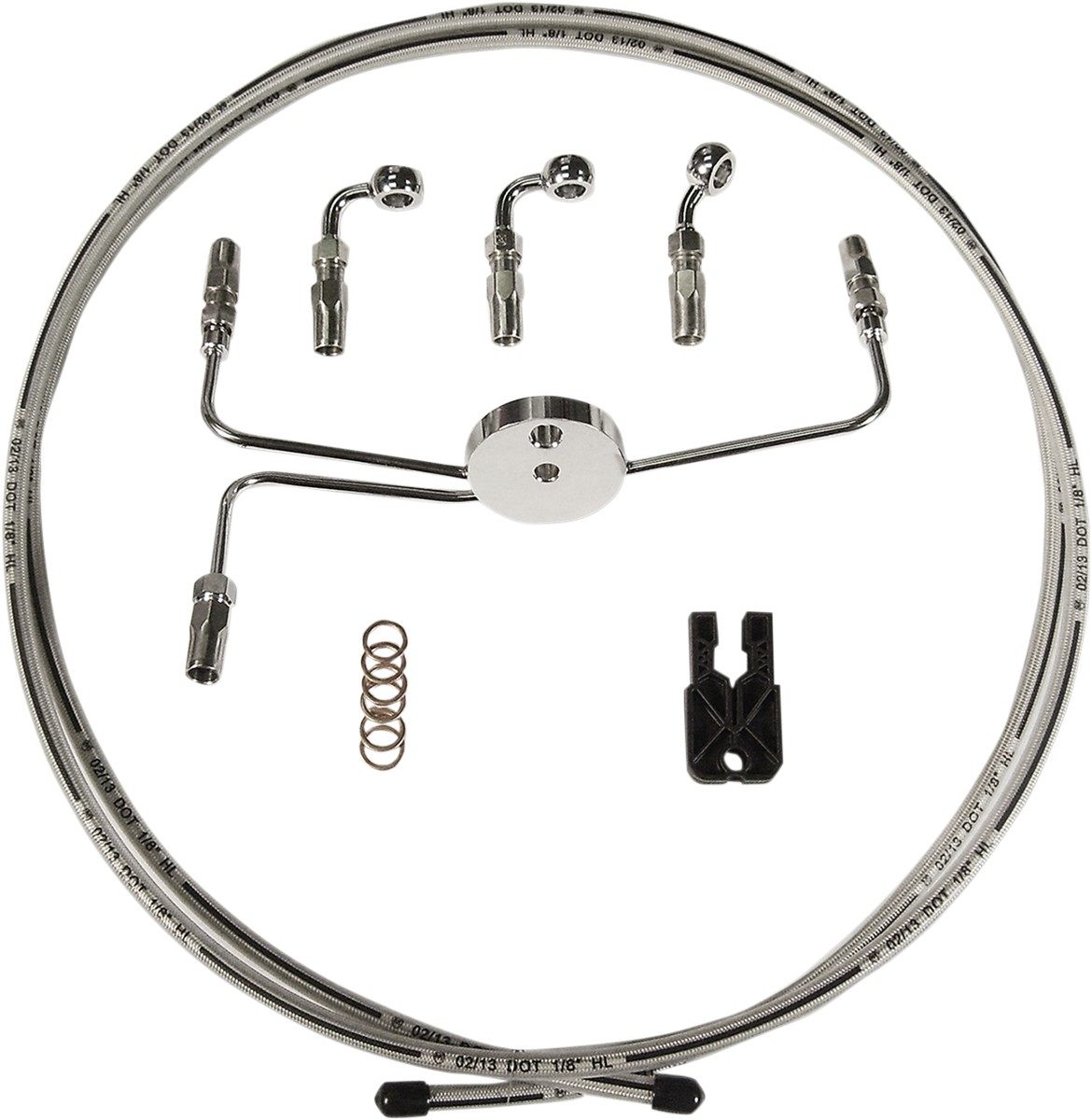 MAGNUM マグナム CLUTCH LINE KIT BYO STNLS [1132-0824] HARLEY-DAVIDSON ハーレーダビッドソン クラッチワイヤー ハンドル周辺パーツ ハンドル
