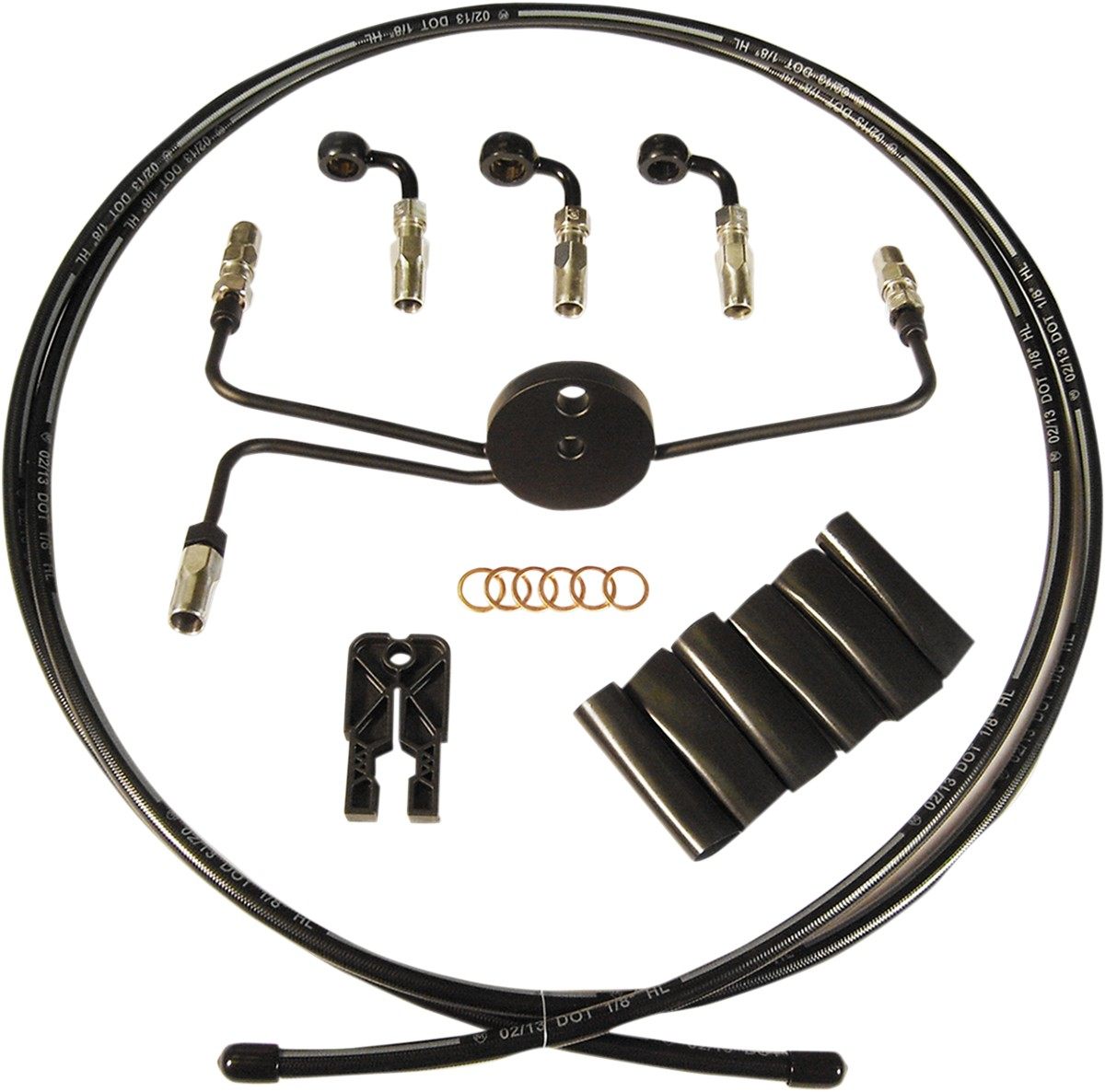 MAGNUM マグナム CLUTCH LINE KIT BYO BLK [1132-0831] HARLEY-DAVIDSON ハーレーダビッドソン クラッチワイヤー ハンドル周辺パーツ ハンドル 11,238円