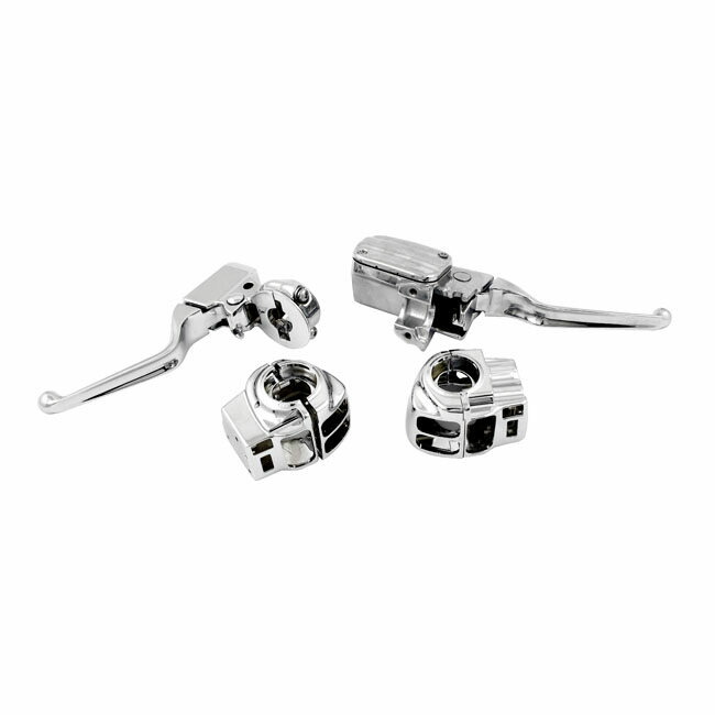 MCS エムシーエス ハンドルバー コントロールキット【HANDLEBAR CONTROL KIT】 96-07 FLTNU MODELS WITH RADIO HARLEY-DAVIDSON ハーレーダビッドソン ブレーキ・クラッチレバーセット ハンドル周辺パーツ ハンドル