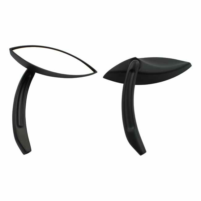 MCS エムシーエス スネークアイ ミラーセット【SNAKE EYE MIRROR SET】 65-UP H-D HARLEY-DAVIDSON ハーレーダビッドソン ミラー ハンドル