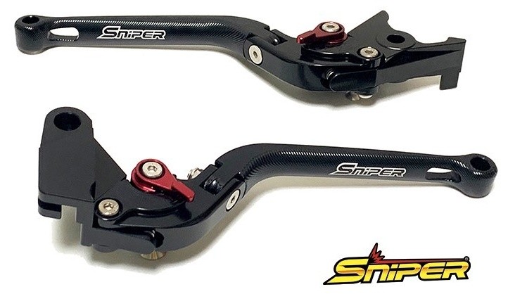 SNIPER スナイパー 6段階アジャスター可倒式ブレーキレバーセット PCX HYBRID PCX150 ZOOMER-X HONDA ホンダ ブレーキレバー ハンドル周辺パーツ ハンドル