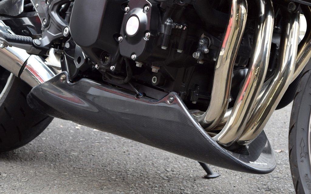 しぽん　　マフラー　フロントフェンダー「社外」　アンダーカウル 楽天市場】Z900RS【KAWASAKI】アンダーカウル（純正マフラー用