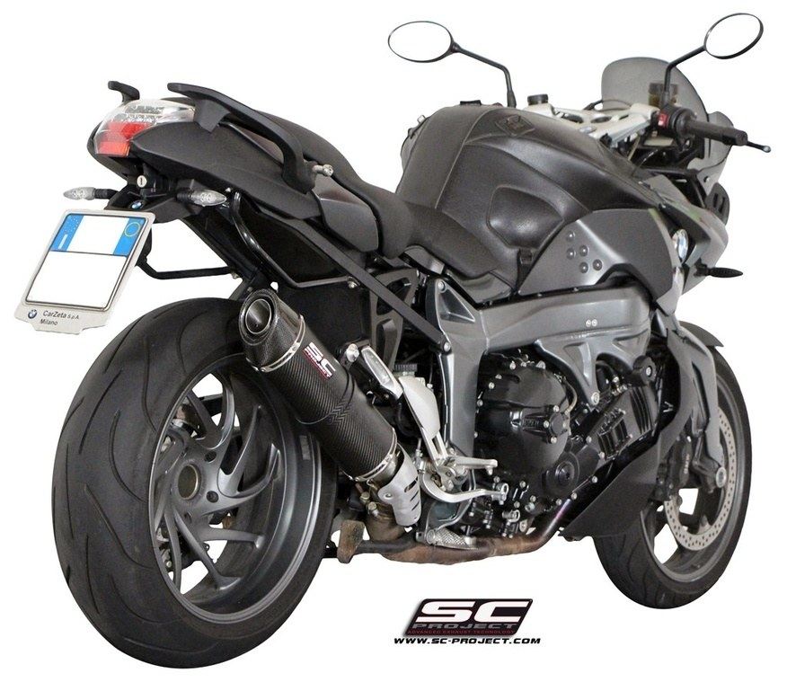 SC-PROJECT SCプロジェクト オーバル マットカーボン スリップオンサイレンサー K1300R K1300S BMW スリップオンマフラー マフラー
