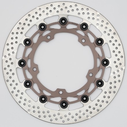 SUNSTAR サンスター ワークスエキスパンド フロントディスクローター FAZER8 FZ1-S FAZER FZ8 YZF-R1 YZF-R6 YAMAHA ヤマハ ブレーキディスクローター ブレーキ 右用 / フローティングピンカラー:オレンジ / フローティングタイプ:セミフローティング|ウェビック 店