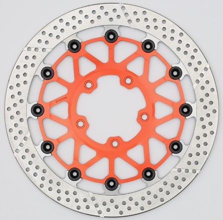 SUNSTAR サンスター ワークスエキスパンド フロントディスクローター BRUTALE CORSA BRUTALE1090R BRUTALE1090RR BRUTALE910R BRUTALE990R F3 675SerieOro 800AGO F4 F4R F4RC F4RR MV AGUSTA アグスタ ブレーキディスクローター ブレーキ 左用|ウェビック 店