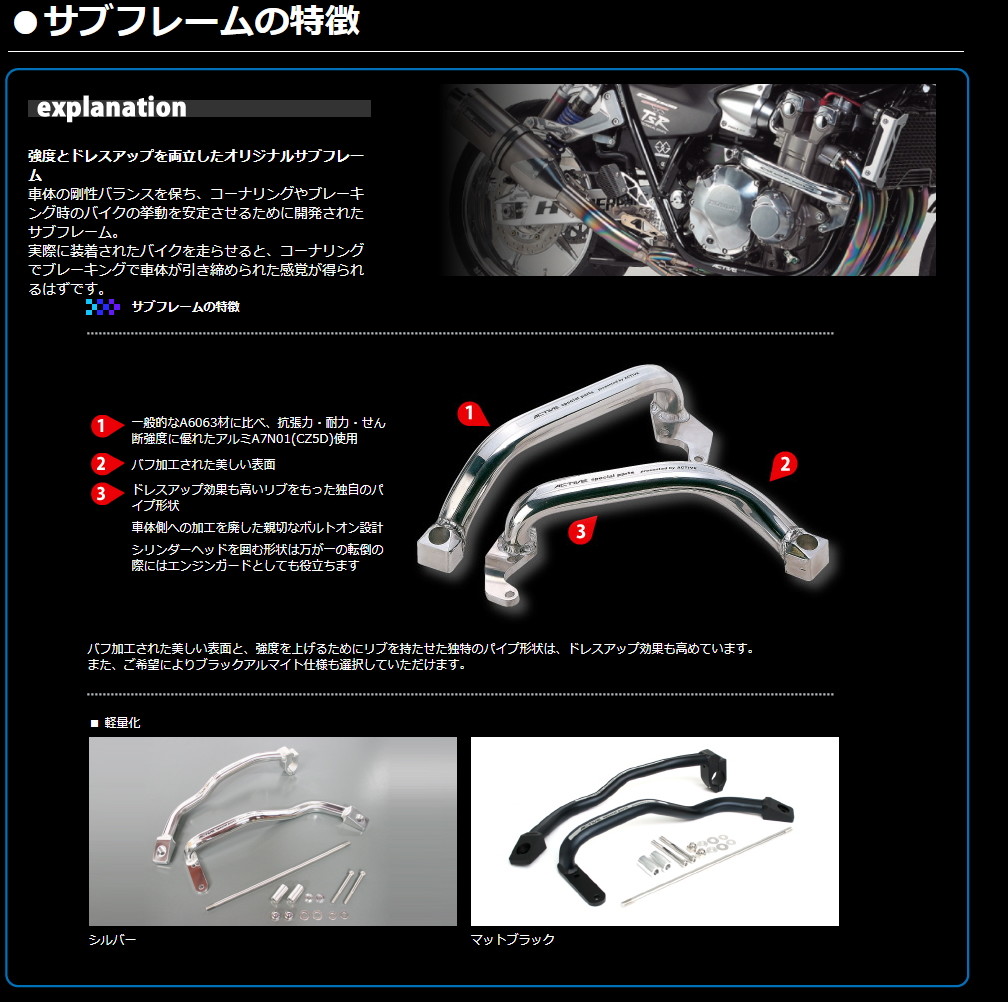 Active アクティブ サブフレーム Cb1100 Cb1100 Cb1100ex Cb1100ex Cb1100rs Vmaphotographystudios Com