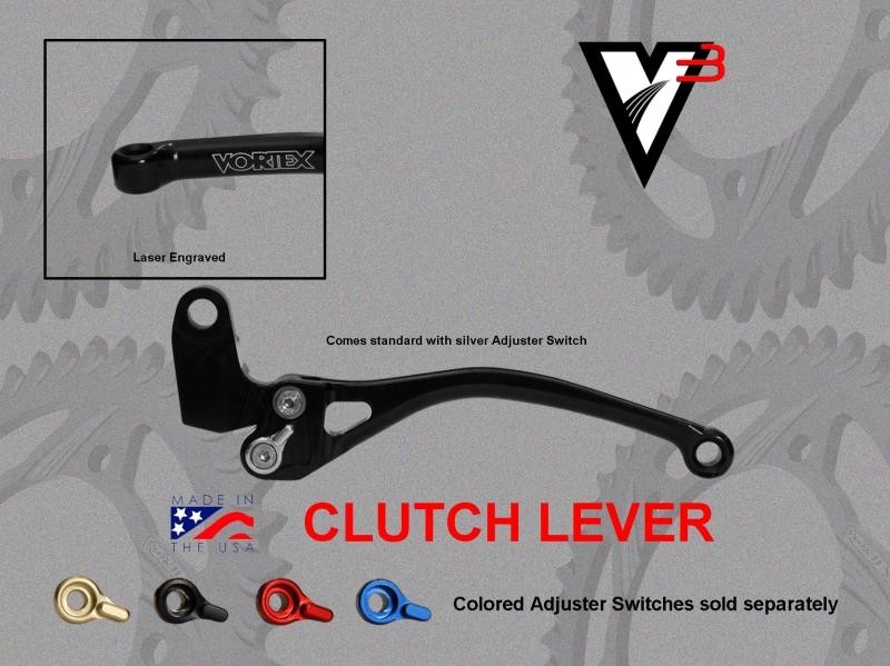 VORTEX ボルテックス V3 クラッチレバーアセンブリ(V3 Clutch Lever Assembly) FZ-1 YZF-R1 98-08 YZF-R6 06-16 YZF-R6 S 10