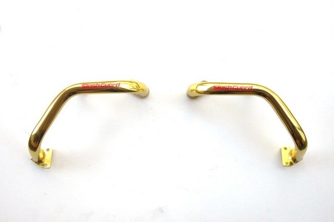 楽天市場】ZRX400 エンジンガード メッキ : カスタムパーツ DJ