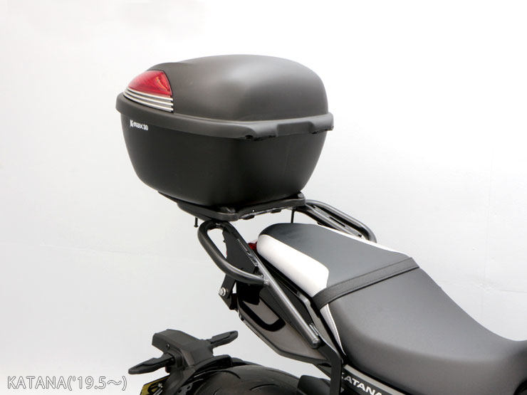 ENDURANCE エンデュランス タンデムグリップ付きリアキャリア＋リアボックスセット 30L KATANA SUZUKI スズキ リアキャリア 外装