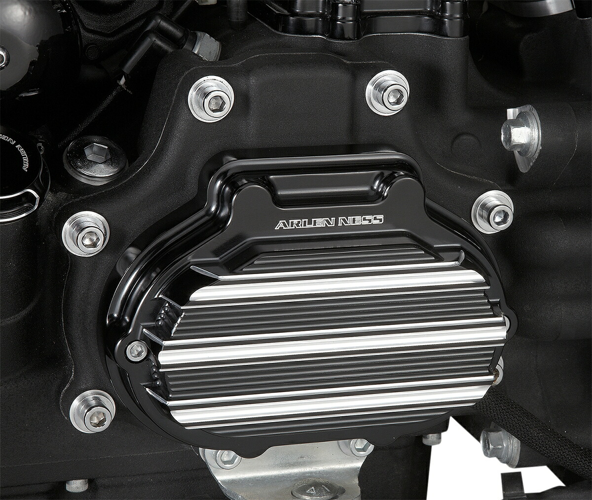 ARLEN NESS アレンネス カバートランスミッションサイド 油圧【COVER TRN SIDE HYD】 HARLEY-DAVIDSON ハーレーダビッドソン サイドカウル・サイドカバー カウル関連 外装|ウェビック 店