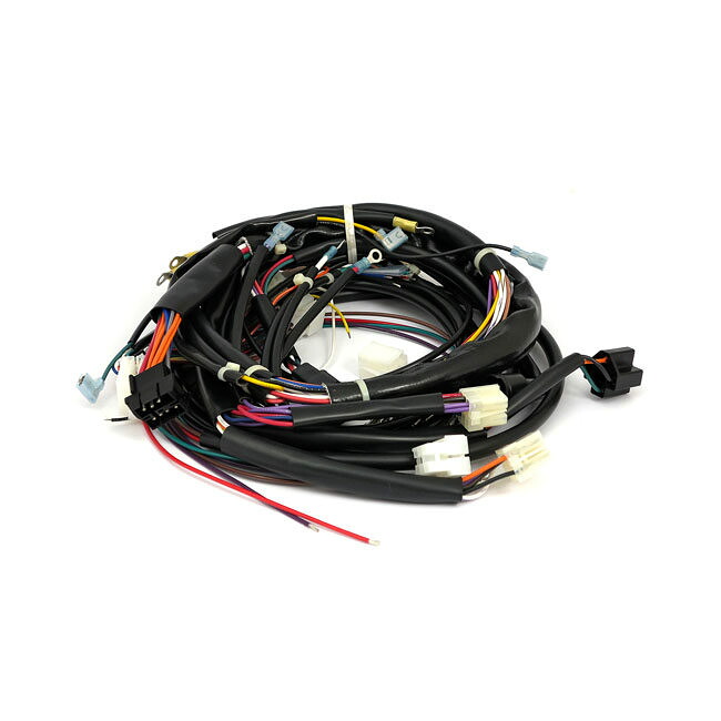 MCS エムシーエス コンプリートワイヤハーネス【COMPLETE WIRING HARNESS】 92-93 XL883／HUGGER／DELUXE XL1201 HARLEY-DAVIDSON ハーレーダビッドソン その他ハーネス スイッチ・ハーネス関係 電装系