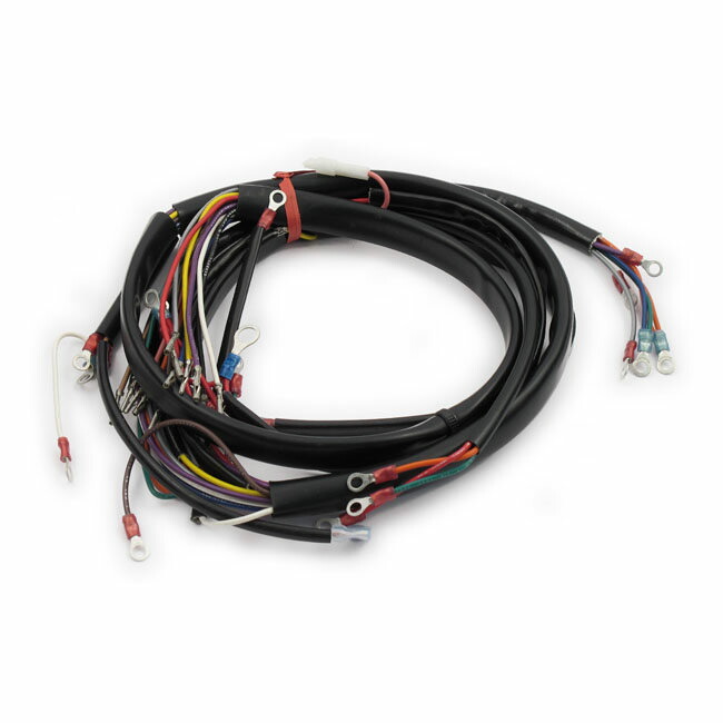 MCS エムシーエス 配線ハーネス 主配線セット【WIRING HARNESS MAIN WIRING SET】 75-77 FXE NU HARLEY-DAVIDSON ハーレーダビッドソン その他ハーネス スイッチ・ハーネス関係 電装系