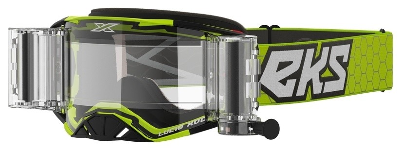 EKS Brand イーケーエスブランド LUCID ルシード XXL ロールオフコンプリートシステムゴーグル 45mmスーパーワイド オフロードゴーグル アパレル