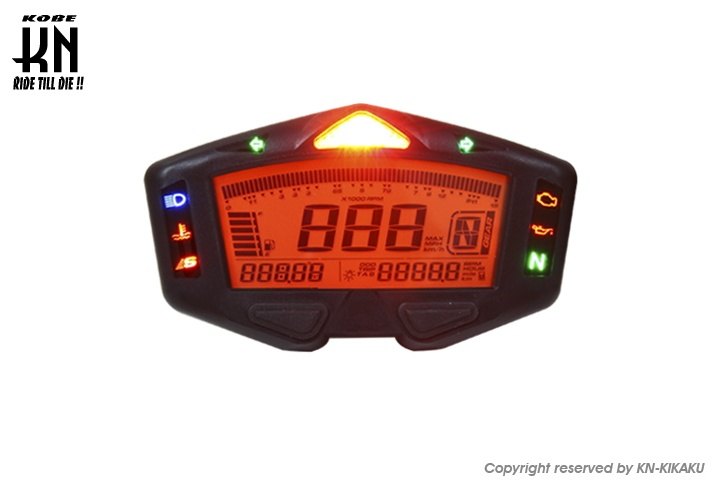 KOSO コーソー DB-03R マルチメーター 多機能タコ・スピードデジタルメーター メーター・インジケーター関係 電装系｜ウェビック　店 27,291円