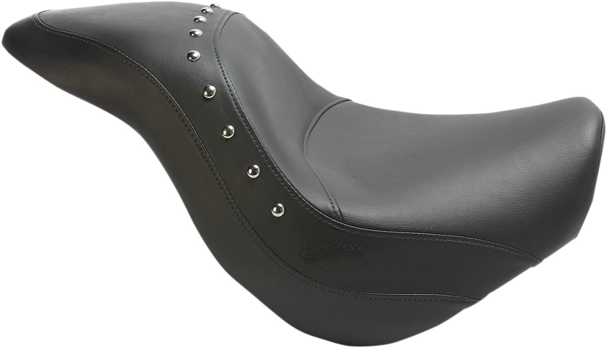 SADDLEMEN サドルメン シート ソロ スタッド VN900 CUST用 【SEAT SOLO STUD CUST [0810-0540]】 VN900C Vulcan Custom 2007 - 2015 KAWASAKI カワサキ シート関連 外装｜ウェビック　店