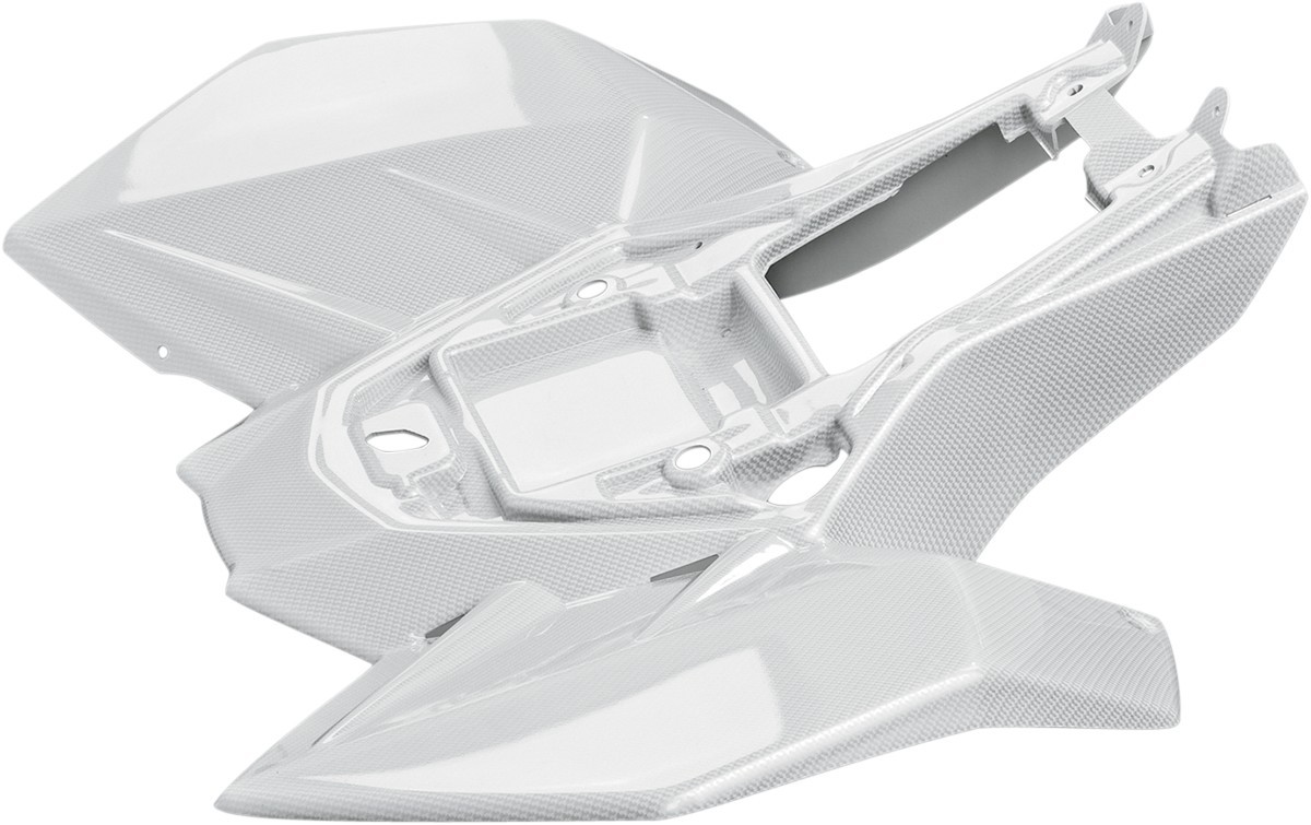 MAIER メイヤー リアフェンダー ホワイトカーボンファイバー LTR450用【FENDER REAR LTR450 WCF [1404-0310]】 LT-R450 Quad Racer 2006 - 2009 SUZUKI スズキ フェンダー関連 外装｜ウェビック　店