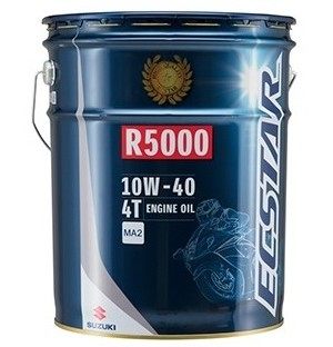 SUZUKI スズキ ECSTAR[エクスター] R5000 二輪用エンジンオイル【10W-40】【20L】【4サイクルオイル】 4サイクルオイル オイル