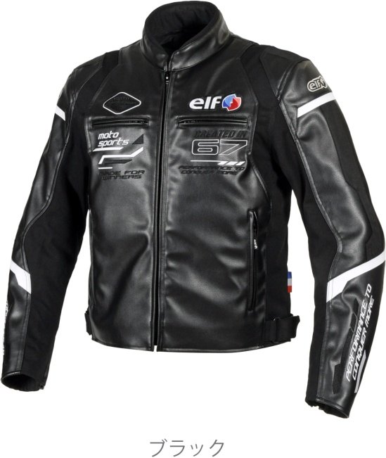 elf エルフ アパレル EJ-W120 エヴォルツィオーネPUレザージャケット ウインタージャケット ジャケット