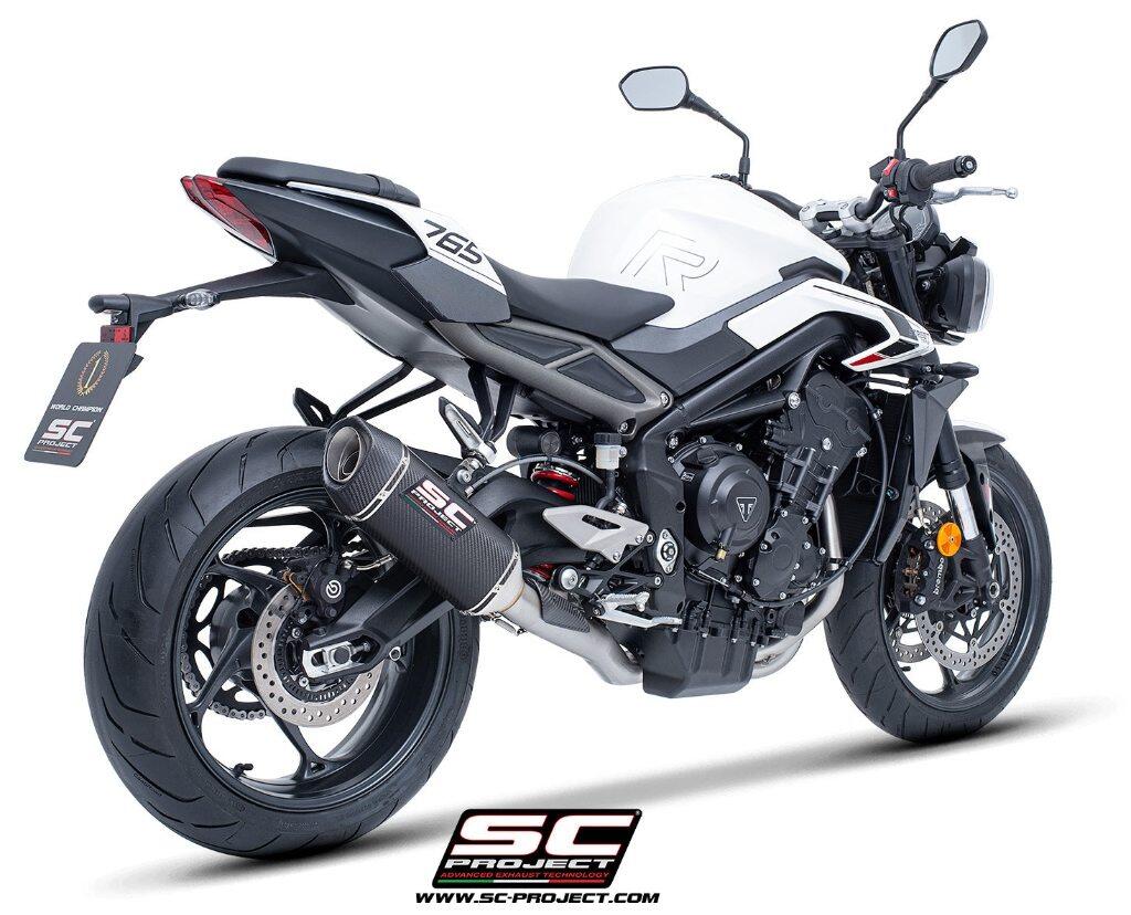 SC-PROJECT SCプロジェクト フルエキゾーストシステム 3-1 ＆ SC1-S サイレンサー (消音バッフル付属) STREET TRIPLE 765 RS R TRIUMPH トライアンフ フルエキゾーストマフラー マフラー 146,850円