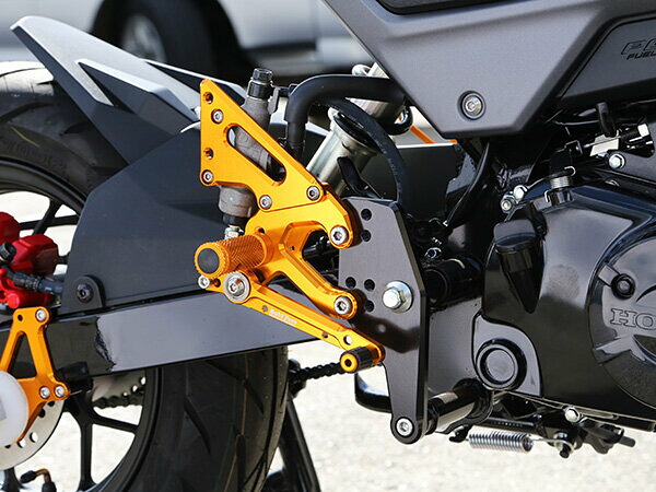 BABYFACE ベビーフェイス レースステップキット ハイシートバージョン GROM HONDA ホンダ バックステップ ステップ 足回り