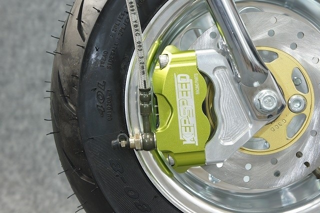 GM-MOTOジーエムモトKEPSPEED製8インチ対応NCタイプ油圧ディスクキャリパー