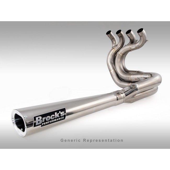 Brock’s ブロックス チタンサイドワインダー レースバッフル ポリッシュ B-KING SUZUKI スズキ フルエキゾーストマフラー マフラー 115,958円