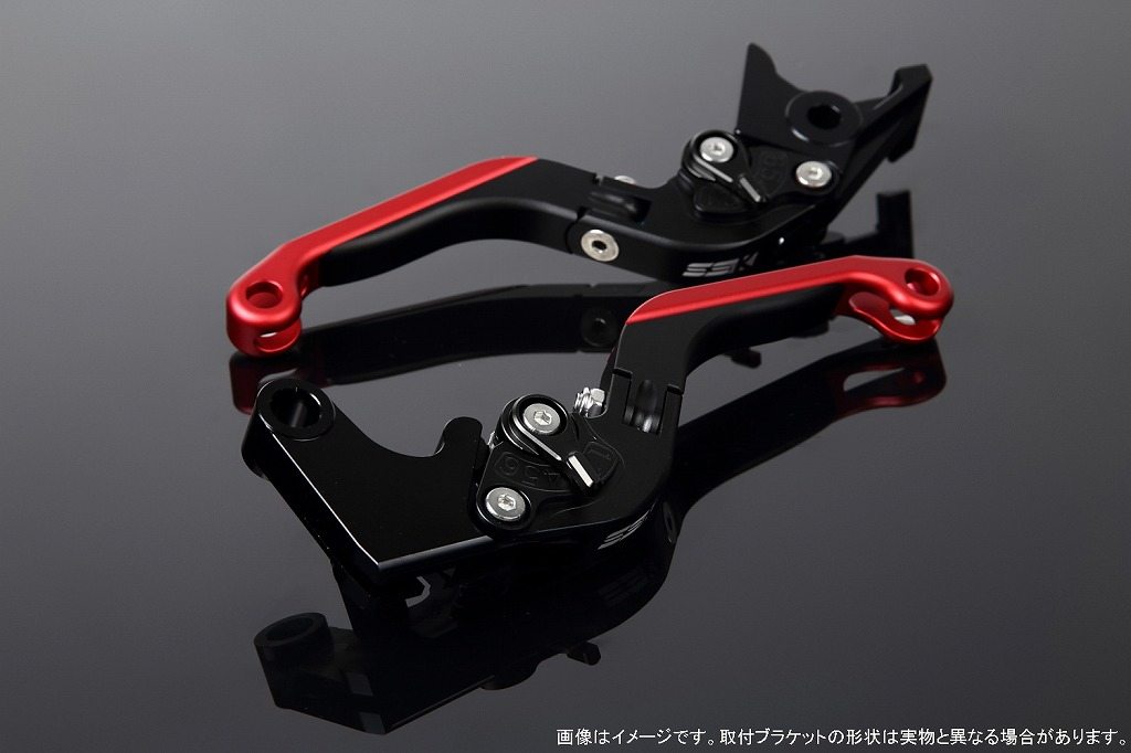 SPEEDRA スピードラ アルミビレットアジャストレバーセット 可倒延長式 125DUKEデューク 200DUKEデューク 250DUKEデューク 390DUKEデューク RC125 RC200 RC250 RC390 KTM ブレーキ・クラッチレバーセット ハンドル周辺パーツ ハンドル レバー本体カラー：マットブラック