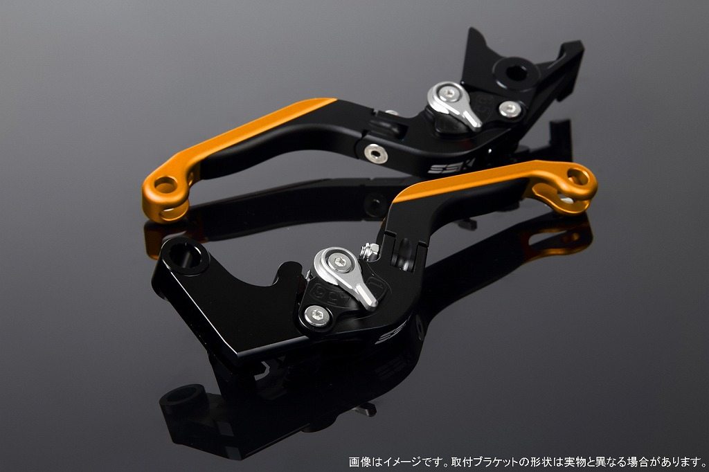 SPEEDRA スピードラ アルミビレットアジャストレバーセット 可倒延長式 125DUKEデューク 200DUKEデューク 250DUKEデューク 390DUKEデューク RC125 RC200 RC250 RC390 KTM ブレーキ・クラッチレバーセット ハンドル周辺パーツ ハンドル レバー本体カラー：マットブラック