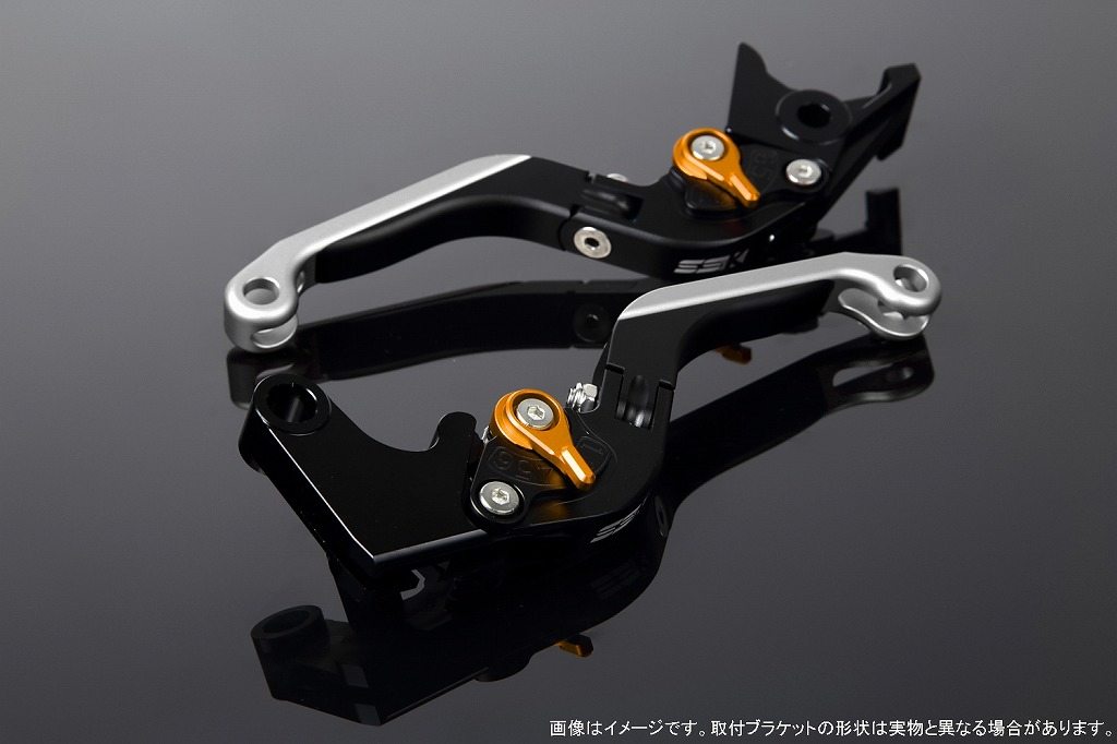 SPEEDRA スピードラ アルミビレットアジャストレバーセット 可倒延長式 125DUKEデューク 200DUKEデューク 250DUKEデューク 390DUKEデューク RC125 RC200 RC250 RC390 KTM ブレーキ・クラッチレバーセット ハンドル周辺パーツ ハンドル レバー本体カラー：マットブラック
