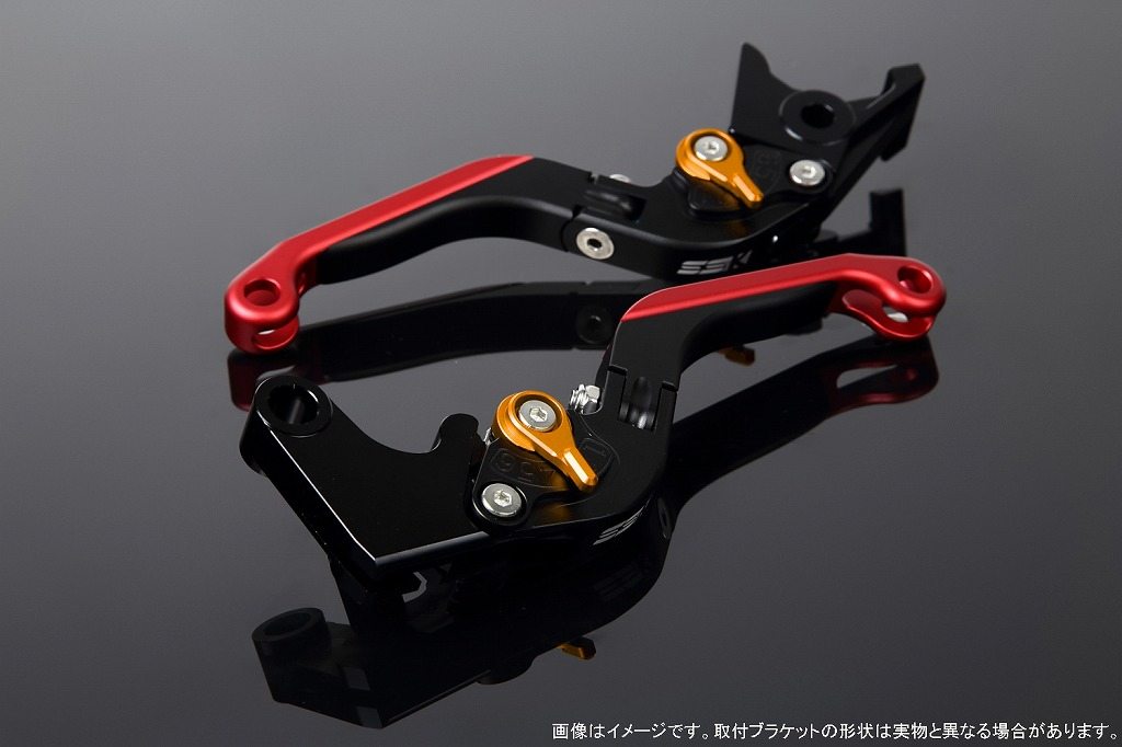 SPEEDRA スピードラ アルミビレットアジャストレバーセット 可倒延長式 125DUKEデューク 200DUKEデューク 250DUKEデューク 390DUKEデューク RC125 RC200 RC250 RC390 KTM ブレーキ・クラッチレバーセット ハンドル周辺パーツ ハンドル レバー本体カラー：マットブラック