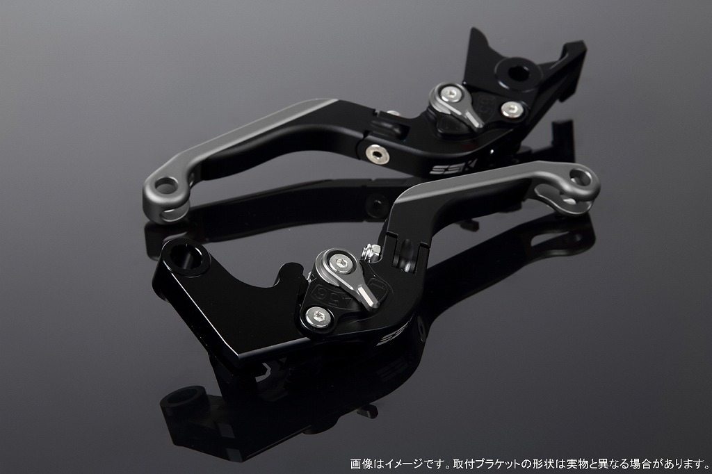 SPEEDRA スピードラ アルミビレットアジャストレバーセット 可倒延長式 125DUKEデューク 200DUKEデューク 250DUKEデューク 390DUKEデューク RC125 RC200 RC250 RC390 KTM ブレーキ・クラッチレバーセット ハンドル周辺パーツ ハンドル レバー本体カラー：マットブラック