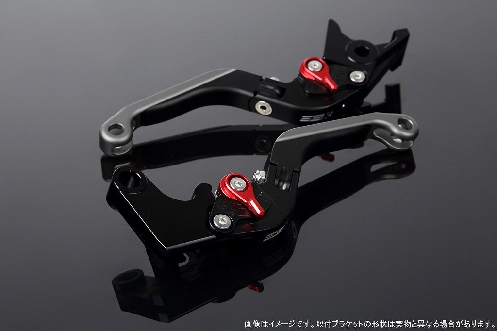 SPEEDRA スピードラ アルミビレットアジャストレバーセット 可倒延長式 125DUKEデューク 200DUKEデューク 250DUKEデューク 390DUKEデューク RC125 RC200 RC250 RC390 KTM ブレーキ・クラッチレバーセット ハンドル周辺パーツ ハンドル レバー本体カラー：マットブラック