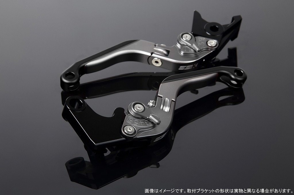 SPEEDRA スピードラ アルミビレットアジャストレバーセット 可倒延長式 125DUKEデューク 200DUKEデューク 250DUKEデューク 390DUKEデューク RC125 RC200 RC250 RC390 KTM ブレーキ・クラッチレバーセット ハンドル周辺パーツ ハンドル レバー本体カラー：マットチタン
