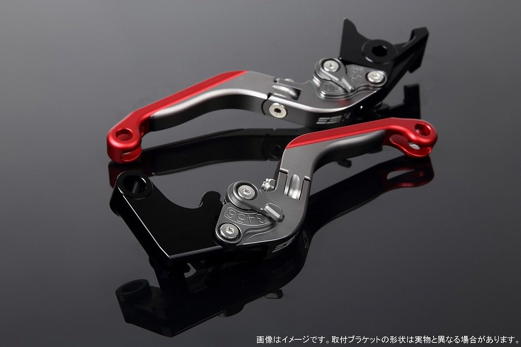 SPEEDRA スピードラ アルミビレットアジャストレバーセット 可倒延長式 125DUKEデューク 200DUKEデューク 250DUKEデューク 390DUKEデューク RC125 RC200 RC250 RC390 KTM ブレーキ・クラッチレバーセット ハンドル周辺パーツ ハンドル レバー本体カラー：マットチタン
