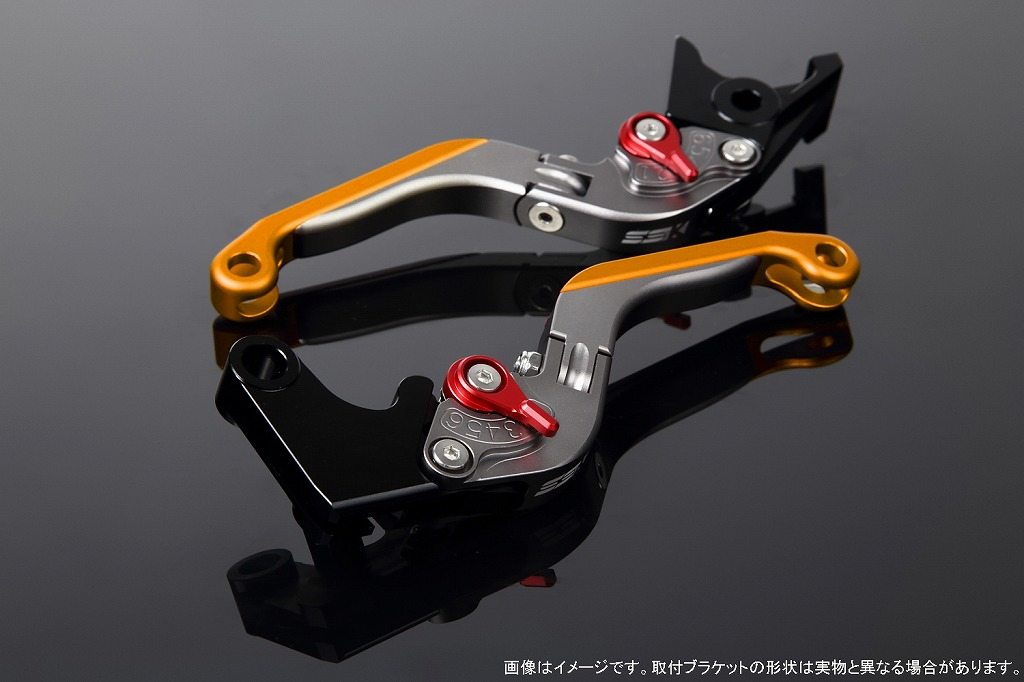 SPEEDRA スピードラ アルミビレットアジャストレバーセット 可倒延長式 125DUKEデューク 200DUKEデューク 250DUKEデューク 390DUKEデューク RC125 RC200 RC250 RC390 KTM ブレーキ・クラッチレバーセット ハンドル周辺パーツ ハンドル レバー本体カラー：マットチタン