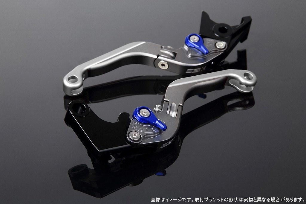 SPEEDRA スピードラ アルミビレットアジャストレバーセット 可倒延長式 125DUKEデューク 200DUKEデューク 250DUKEデューク 390DUKEデューク RC125 RC200 RC250 RC390 KTM ブレーキ・クラッチレバーセット ハンドル周辺パーツ ハンドル レバー本体カラー：マットチタン
