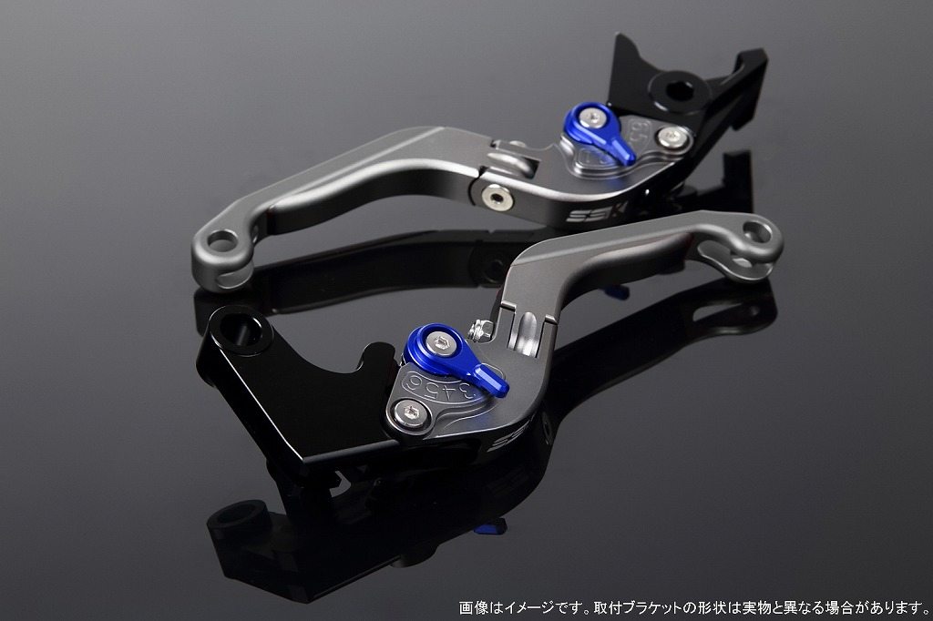 SPEEDRA スピードラ アルミビレットアジャストレバーセット 可倒延長式 125DUKEデューク 200DUKEデューク 250DUKEデューク 390DUKEデューク RC125 RC200 RC250 RC390 KTM ブレーキ・クラッチレバーセット ハンドル周辺パーツ ハンドル レバー本体カラー：マットチタン