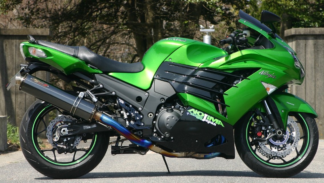 楽天市場】NOJIMA ノジマ サイレンサーレスキット ZX-14R KAWASAKI カワサキ ベースマフラー：DLCチタン1本出し  機械曲げ／バフ焼き 触媒無し : ウェビック 楽天市場店