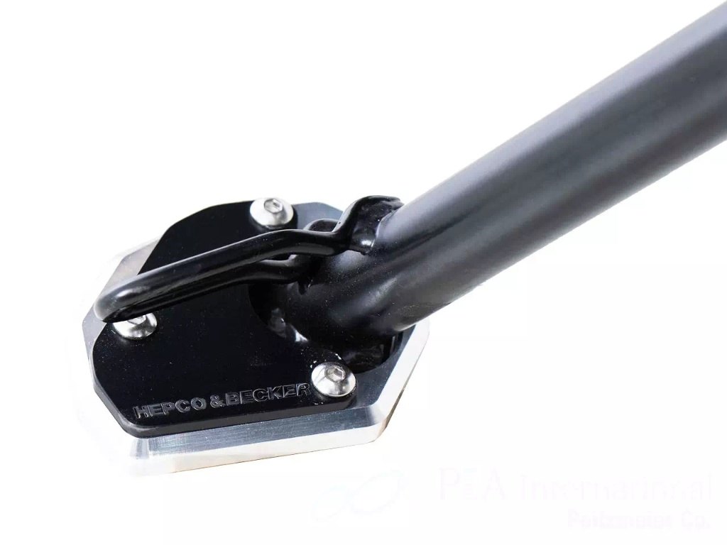HEPCO＆BECKER ヘプコ＆ベッカー サイドスタンドエンド Trident660 TRIUMPH トライアンフ スタンドパッド・エクステンション フレーム