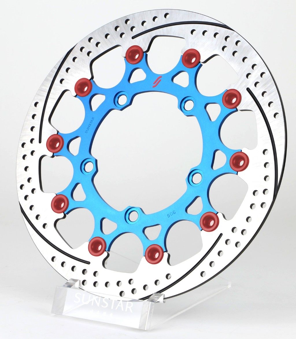 SUNSTAR サンスター PREMIUM RACING [プレミアムレーシング] フロントディスクローター G310GS G310R BMW ブレーキディスクローター ブレーキ ピンカラー：レッド / フローティングタイプ：セミフローティング 30,834円