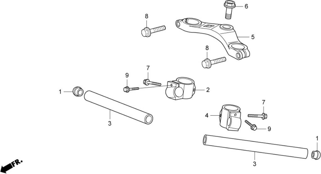 Hrc エイチアールシー トップブリッジ Nsf250r Honda ホンダ Tokei Syuuri Jp